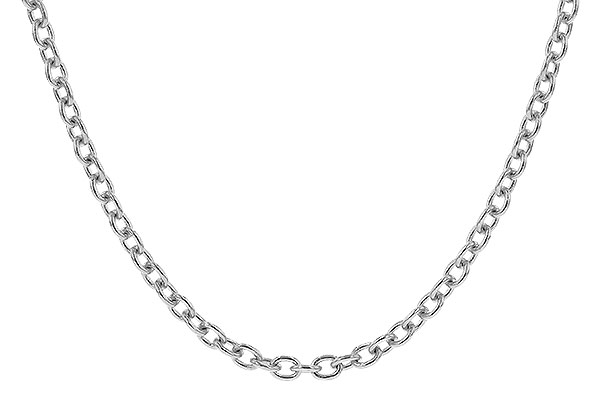 F301-34027: CABLE CHAIN (20IN, 1.3MM, 14KT, LOBSTER CLASP)