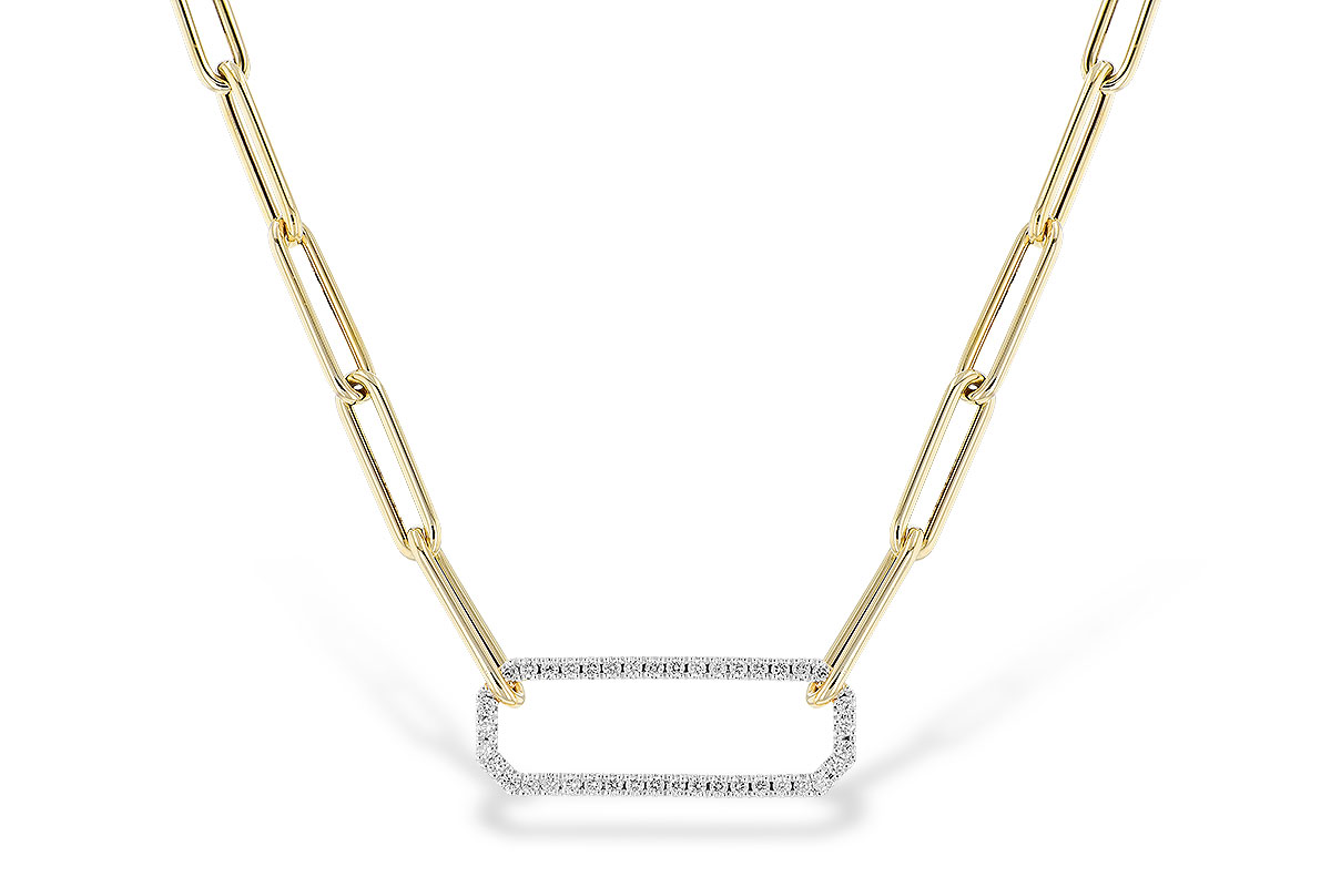 H301-27718: NECKLACE .50 TW (17 INCHES)