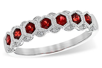 A217-72228: LDS WED RG .52 RUBY .59 TGW