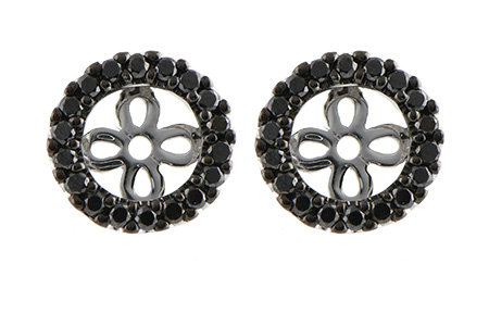 B215-83100: EARRING JACKETS .25 TW (FOR 0.75-1.00 CT TW STUDS)