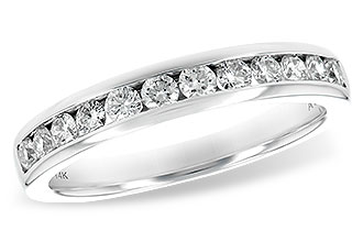 B215-89509: LDS WED RG .50 TW (12 STONES)