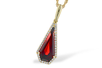 C300-38546: NECK 4.00 GARNET 4.17 TGW