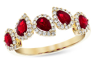 E300-38600: LDS RG .90 TW RUBY 1.14 TGW