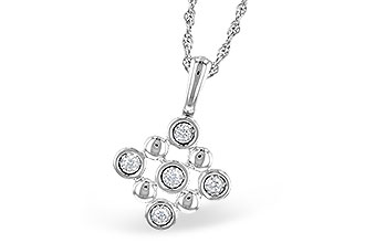F300-37709: NECKLACE .14 TW