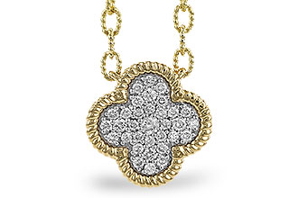 H301-35863: NECKLACE .32 TW (18")