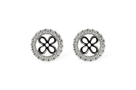 M214-94927: EARRING JACKETS .30 TW (FOR 1.50-2.00 CT TW STUDS)