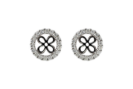 M214-94927: EARRING JACKETS .30 TW (FOR 1.50-2.00 CT TW STUDS)